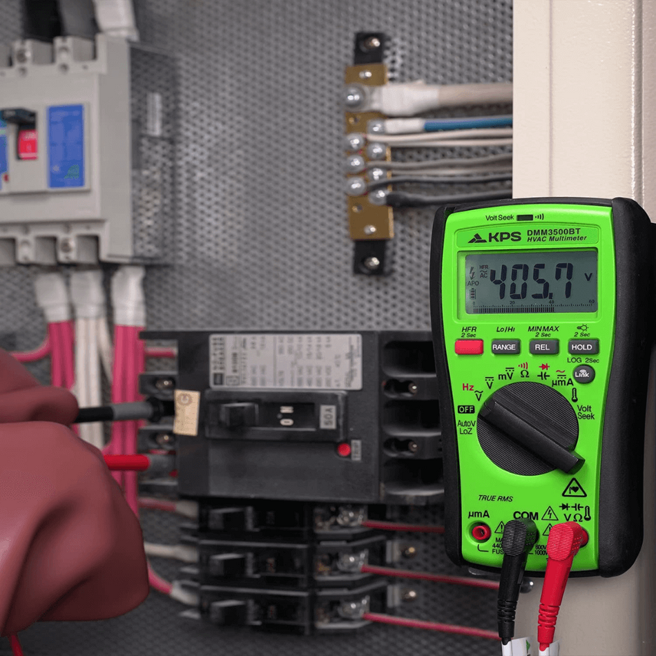 Multimetru digital True-RMS, 1000V AC/DC, 10A AC/DC, 400mA AC/DC, KPS DMM3500BT