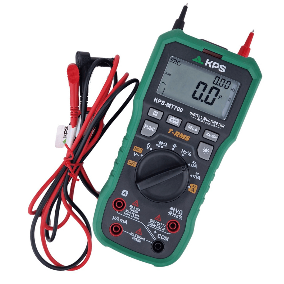 Multimetru digital multifunctional, TRMS, 1000V AC/DC, 10A AC/DC, KPS MT700