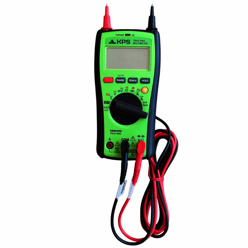 Multimetru digital True-RMS, 1000V AC/DC, 10A AC/DC, KPS DMM3000