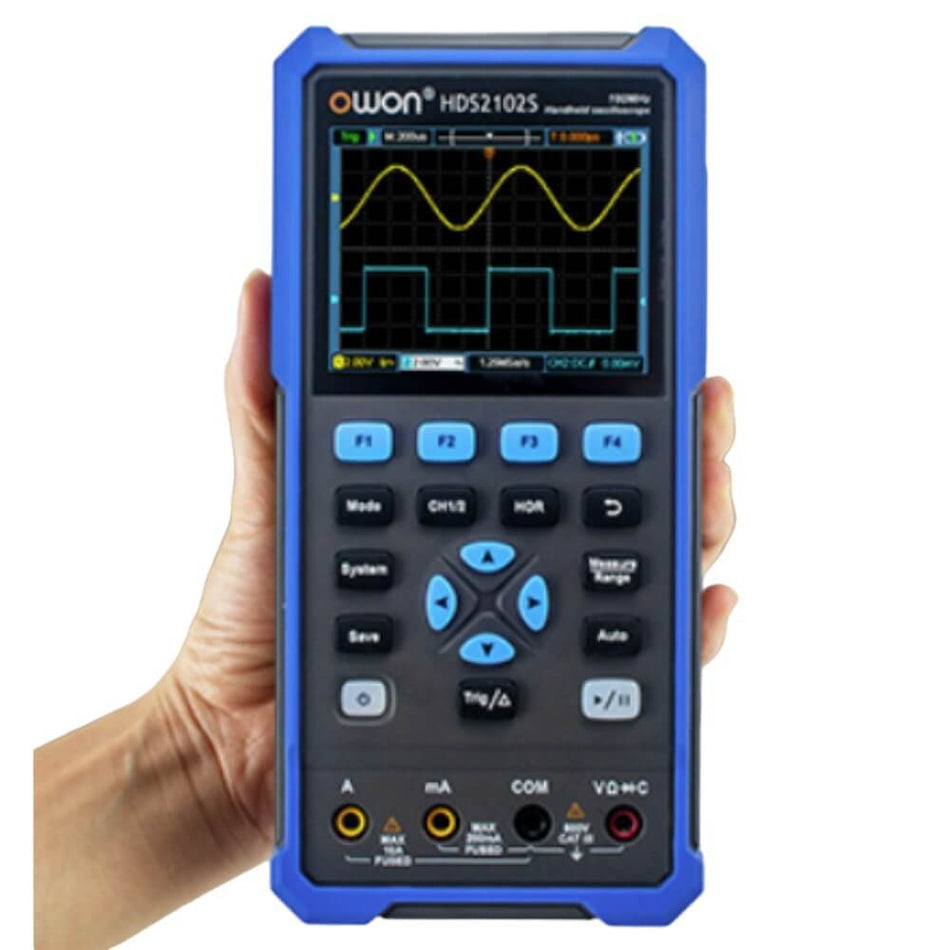 Osciloscop digital 3 in 1, 2 canale, 100MHz, 500MS/s, OWON HDS2102S