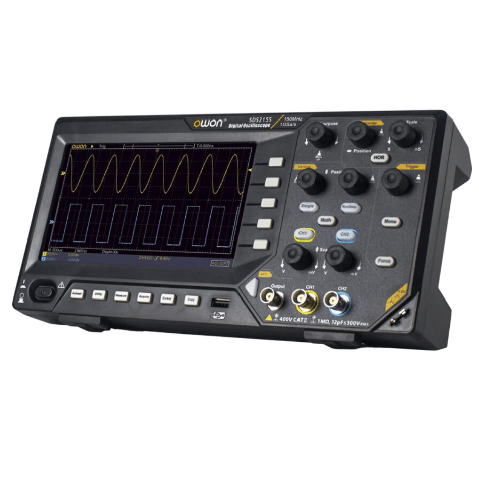 Osciloscop digital, 2 canale, 200MHz, 1GS/s, OWON SDS220S