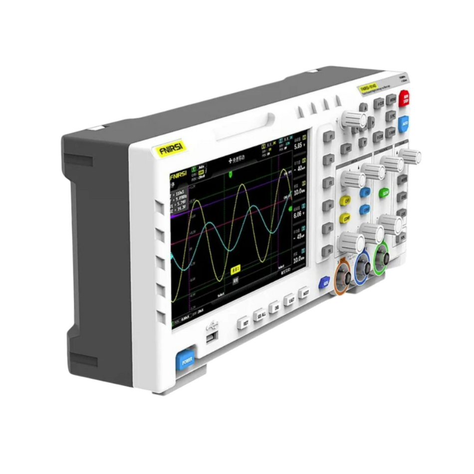 Osciloscop digital 2 in 1, 100 MHz, 1GS/s, 2 canale, generator de semnal, FNIRSI 1014D