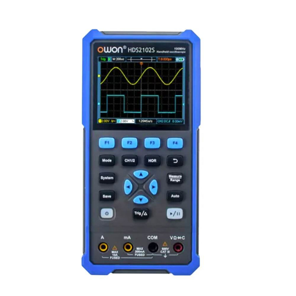 Osciloscop digital 3 in 1, 2 canale, 100MHz, 500MS/s, OWON HDS2102S