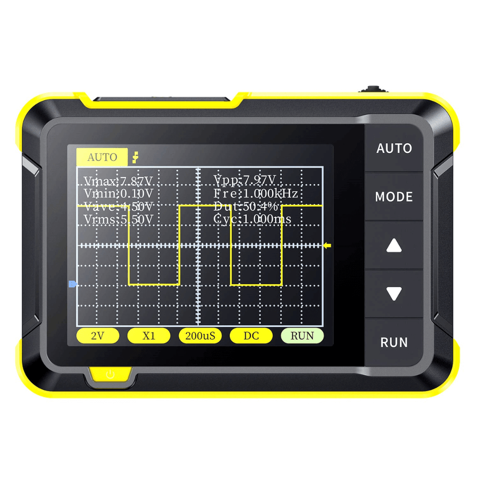 Osciloscop digital portabil Fnirsi DSO152, 1 canal, 2.5MS/s, 200kHz