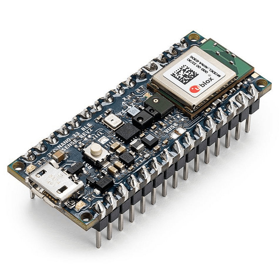 Placa de dezvoltare originala Arduino NANO 33 BLE SENSE REV2, cu pini