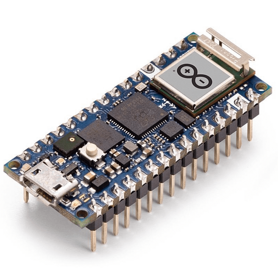 Placa de dezvoltare originala Arduino Nano RP2040 Connect, cu pini