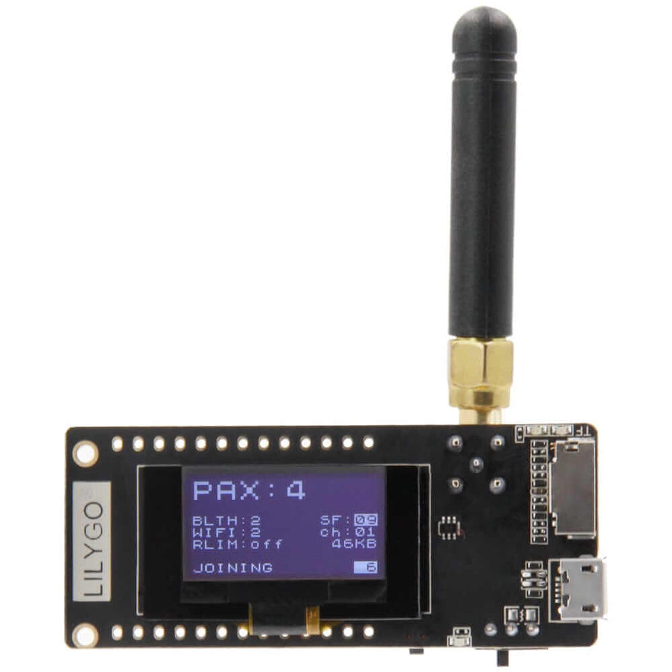 Placa de dezvoltare LILYGO TTGO LoRa32 V2.1-1.6 cu ESP32