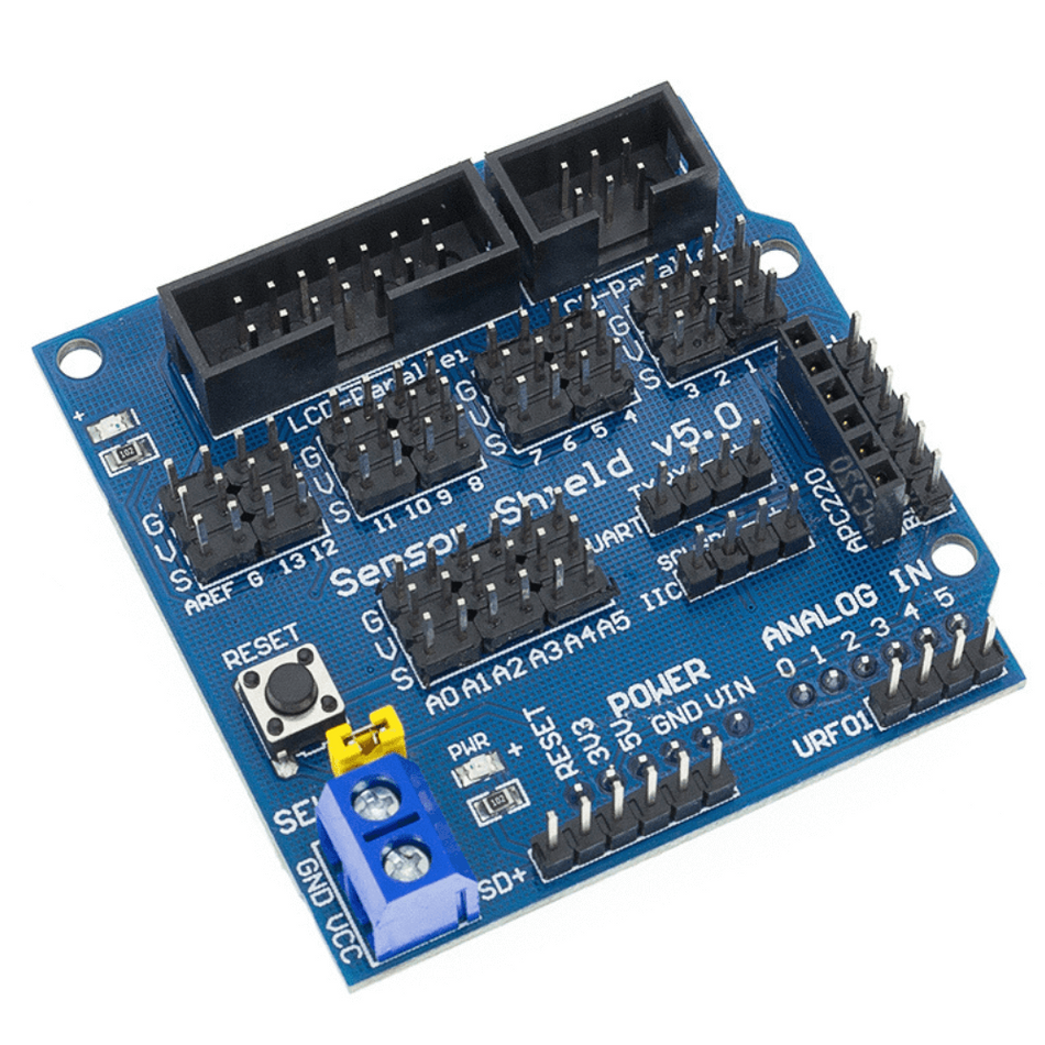Shield V5 pentru senzori compatibil Arduino Uno R3