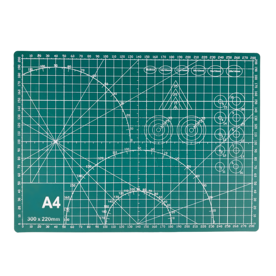 Plansa de taiere gradata A4 cu fata dubla, 22x30cm