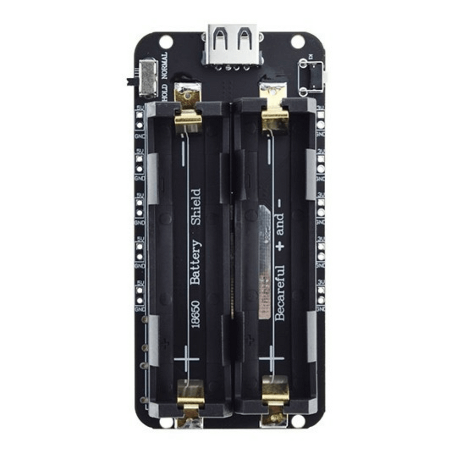 Modul powerbank 18650, 2P, 5V/3VDC , compatibil Arduino/Raspberry Pi
