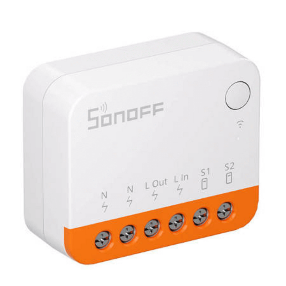 Releu inteligent cu 1 canal, Wifi 2.4GHz, 10A, Sonoff MINIR4