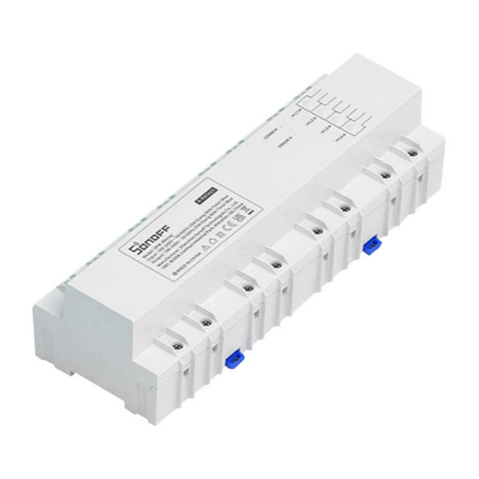 Releu inteligent cu 4 canale, masurare consum energie, 80A, Sonoff SPM-4Relay