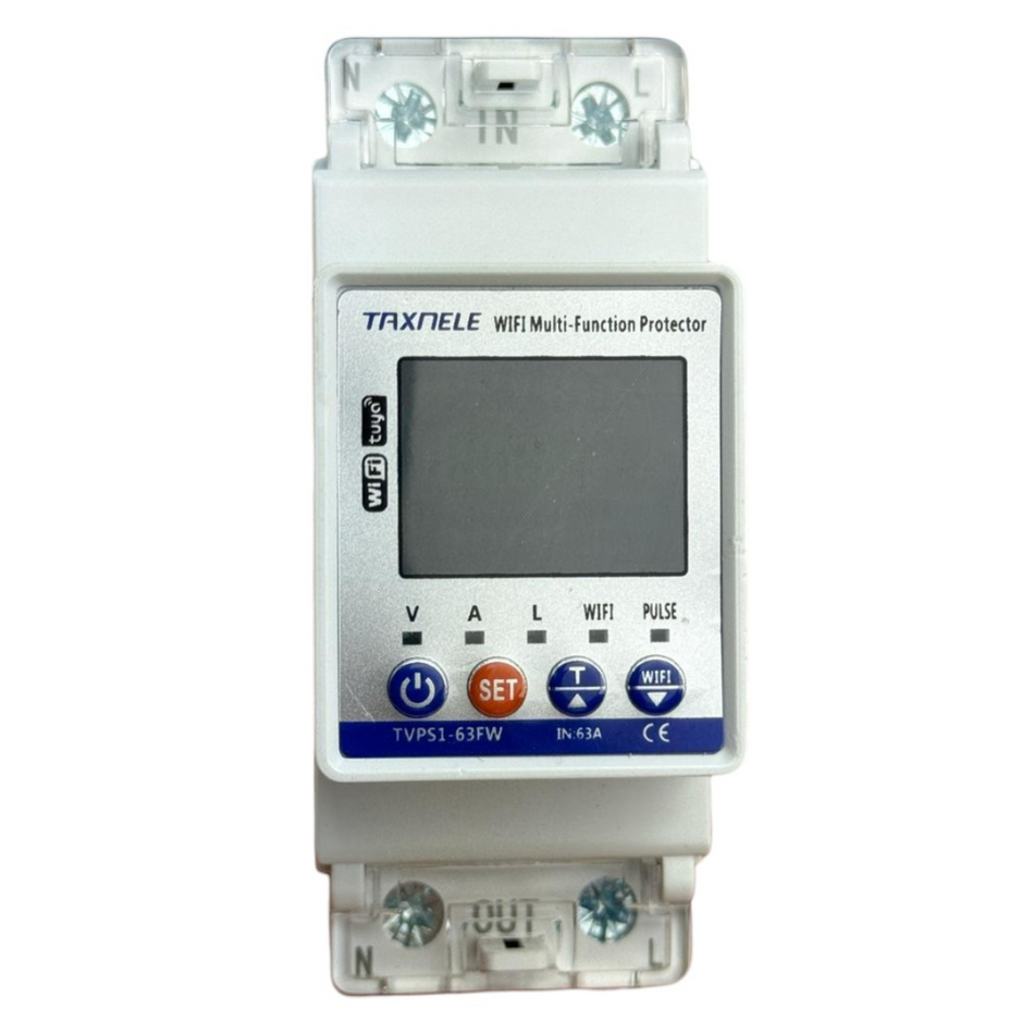 Releu Smart de protectie la tensiune si curent , Wi-Fi, Taxnele TVPS1-63FW