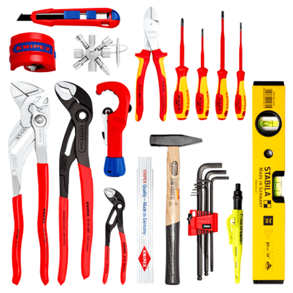 Rucsac 17 scule pentru instalatori Modular X18, Knipex 00 21 50 S