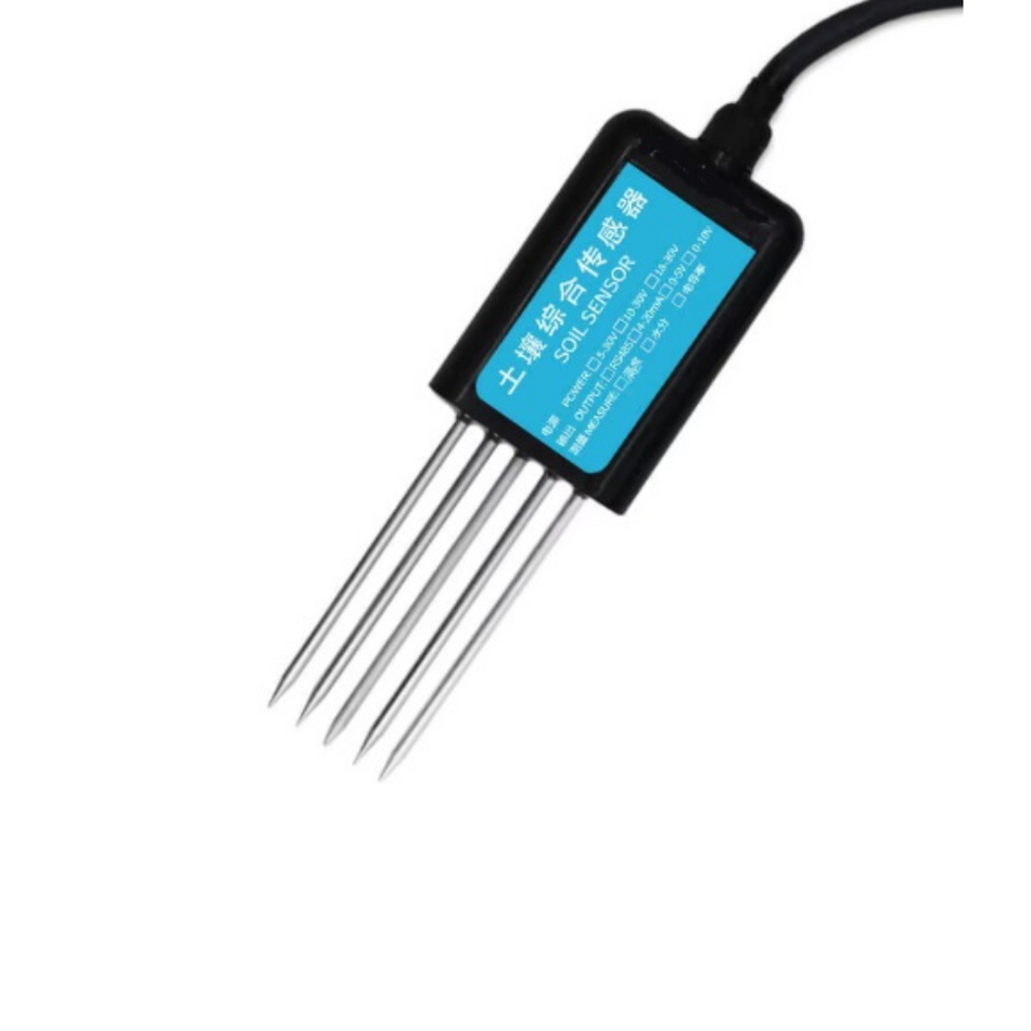 Senzor pentru monitorizarea solului RS485, NPK, pH, EC, umiditate si temperatura