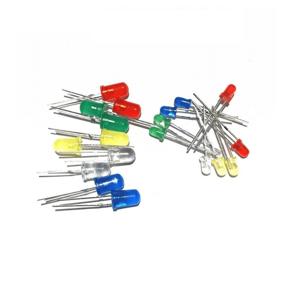 Set 200 LED-uri de diferite culori, 3 mm/5 mm, Bitmi 10508