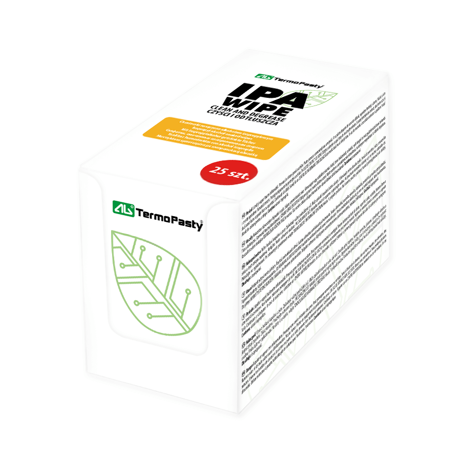 TermoPasty ART.AGT-181 IPA Wipe Set 25 servetele de curatare echipamente electronice