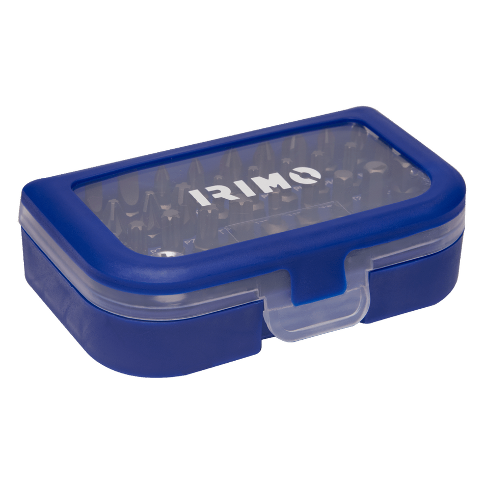 Set 32 piese cu biti 1/4", adaptor si prelungitor Irimo 475-32-1