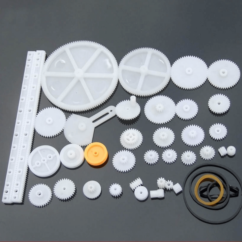 Set 75 roti dintate, diferite forme si dimensiuni