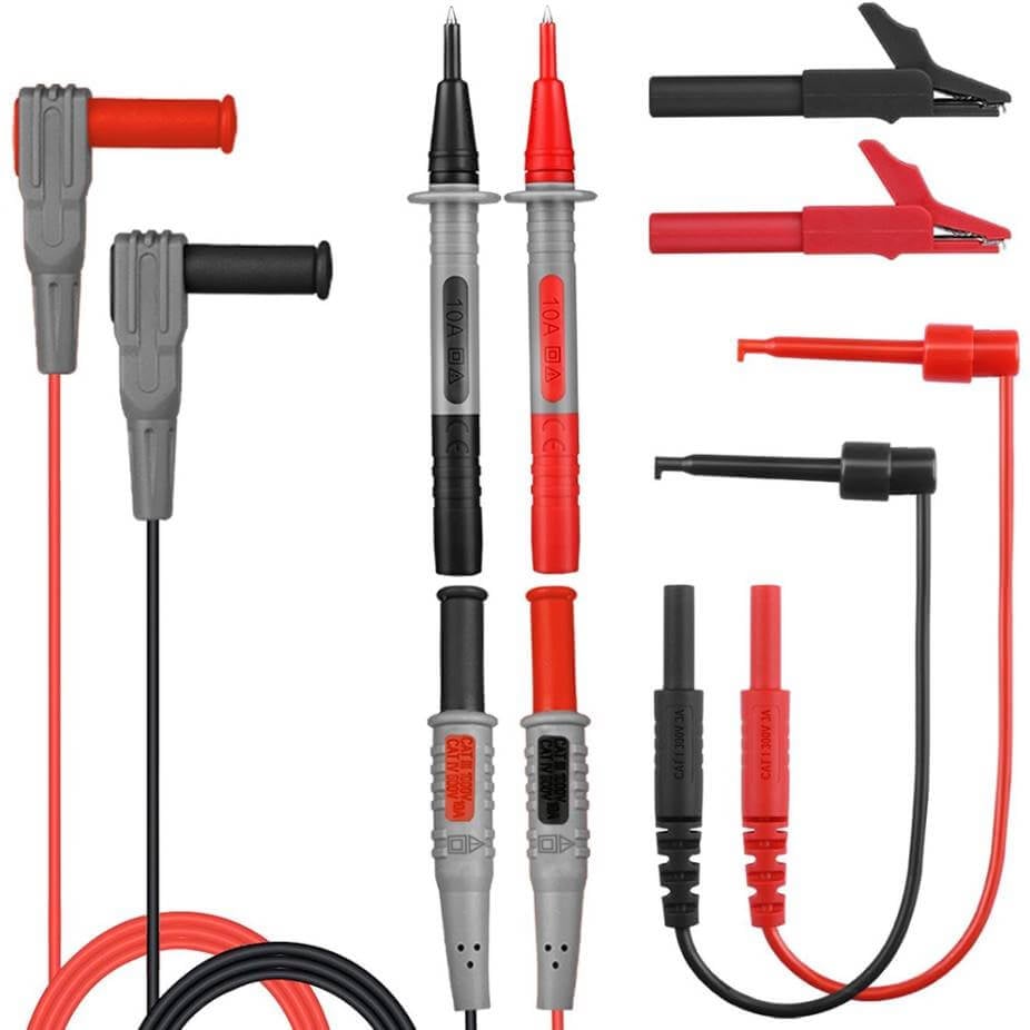 Set sonde multifunctionale 600/1000V 10A CAT III/IV L=110cm