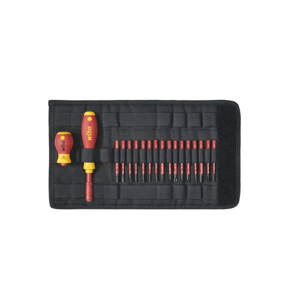 Set surubelnita VDE cu biti slimVario® pentru electricieni Wiha 41231