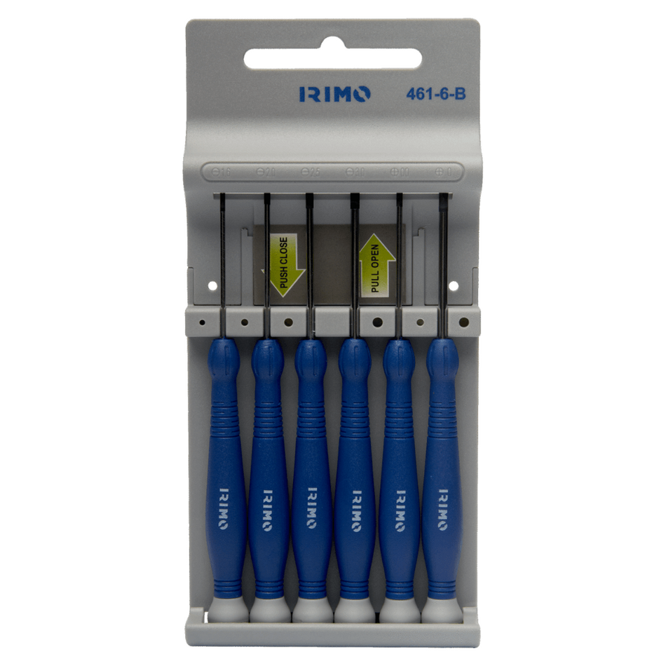 Set surubelnite de precizie, 6 piese Irimo 461-6-B