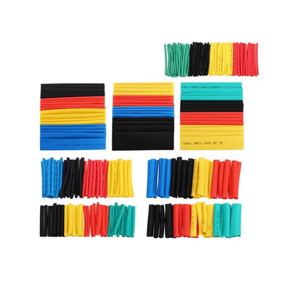 Set tuburi termocontractabile, 328 buc, multicolore