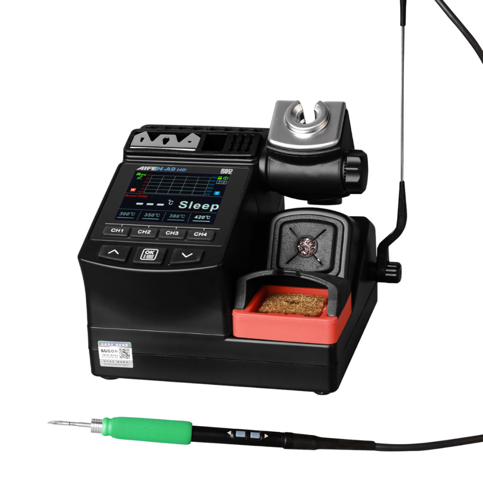 Statie profesionala de lipit Aifen A9 HD, afisaj digital, 180W