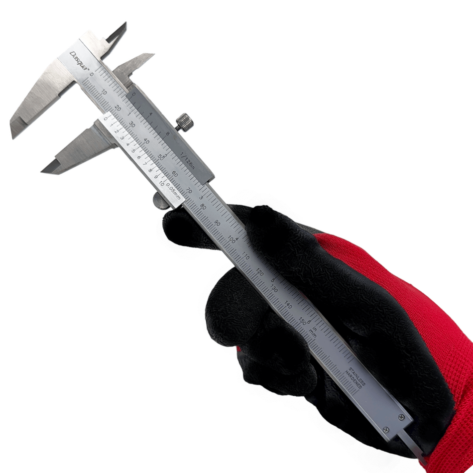 Subler mecanic Vernier, monobloc, 150mm, precizie 0.05mm, Dasqua 1120-3115