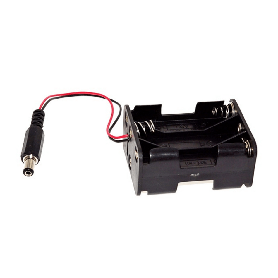 Suport pentru 6 baterii AA, 9V
