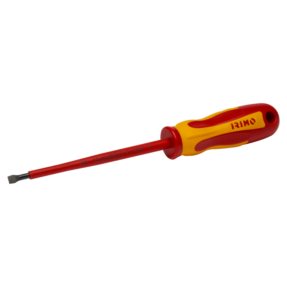 Surubelnita pentru electricieni izolata VDE 1000V profil drept 0.5 x 3 x 100mm Irimo 408V-3-100