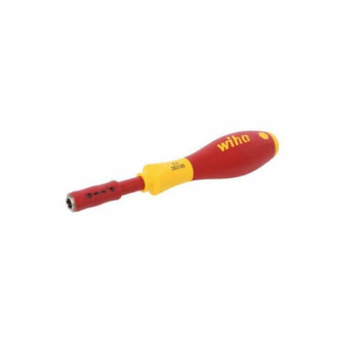Surubelnita VDE cu magazie de 6 biti LiftUp pentru electricieni Wiha 41234