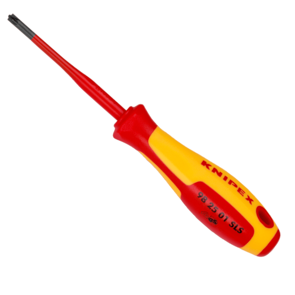 Surubelnita VDE slim PlusMinus, profil Pozidriv PZ1, 187mm, Knipex 98 25 01 SLS
