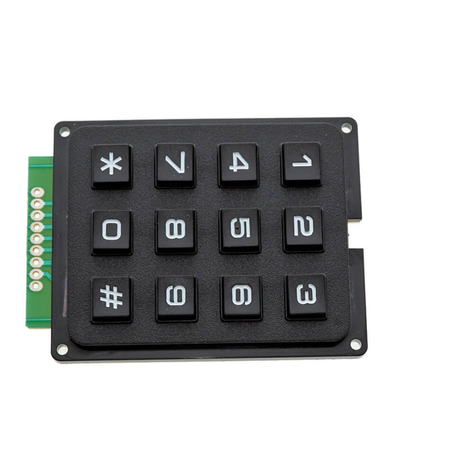Tastatura matriciala rigida 3x4, Keypad