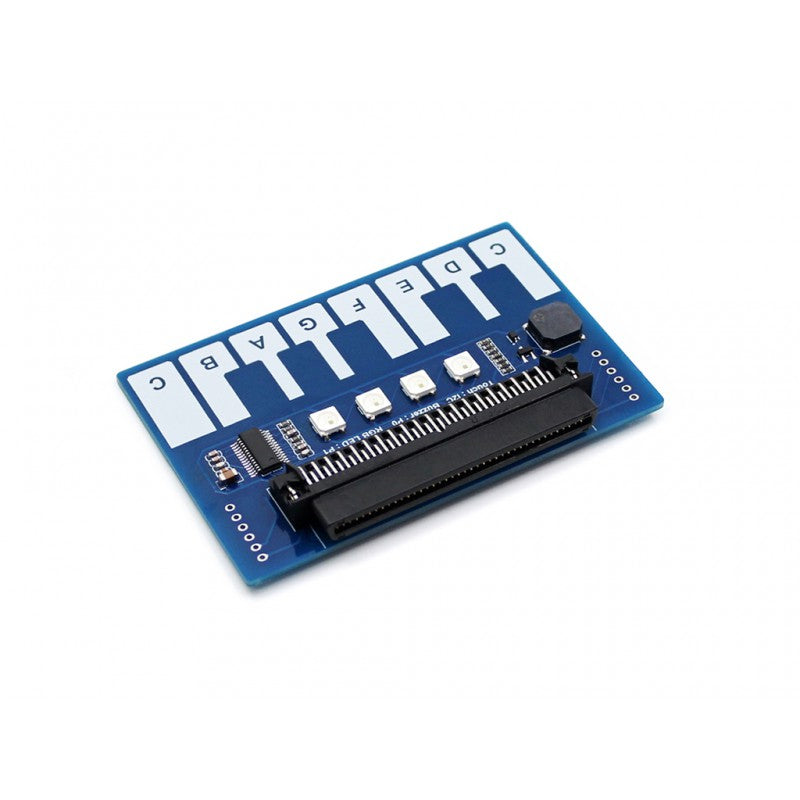 Tastatura muzicala pentru Micro:bit cu 13 taste si 4 LED-uri WS2812B RGB
