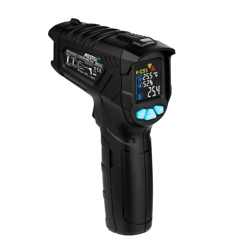 Termometru digital Mestek IR01C -50 +550°C