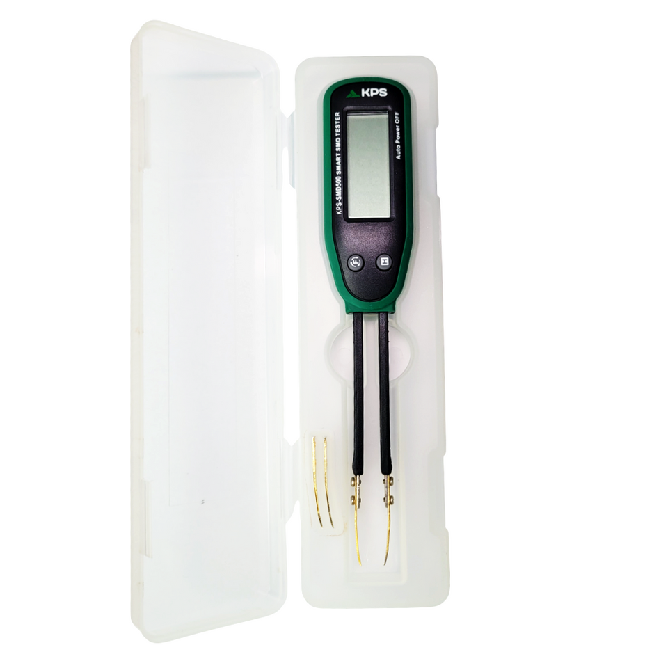 Tester LCR tip multimetru digital pentru componente SMD - KPS SMD500