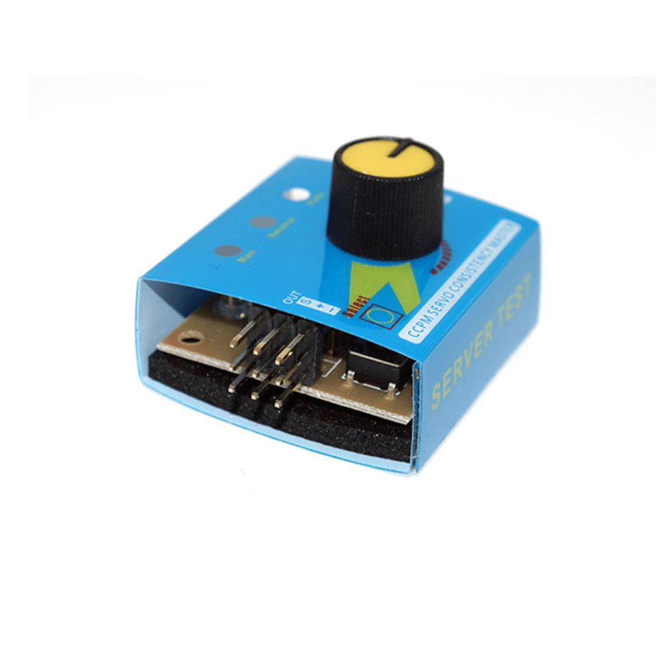 Tester pentru servomotoare si ESC, 3 canale