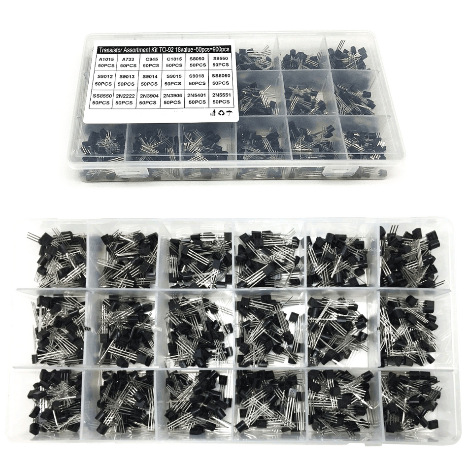 Set 900 tranzistori bipolari cu jonctiune de diferite valori, Bitmi 11844