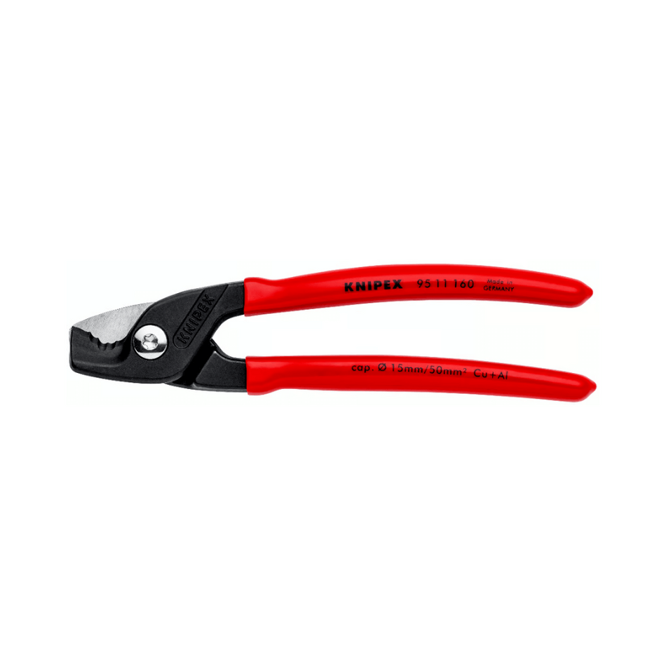 Cleste pentru cabluri electrice cu taiere in trepte KNIPEX StepCut® 95 11 160