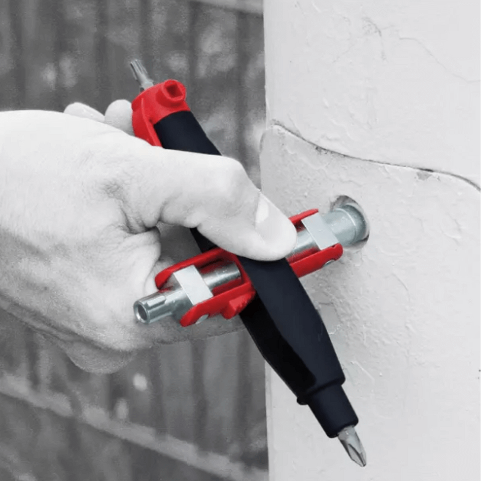 Cheie combinata pentru tablouri electrice, 9 profiluri - Wiha 39076