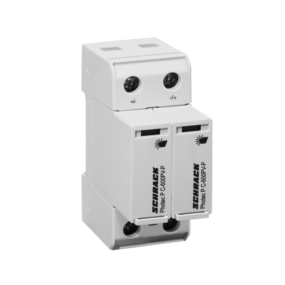 Descarcator de supratensiune fotovoltaic 600VDC, T2, SCHRACK IS01120600