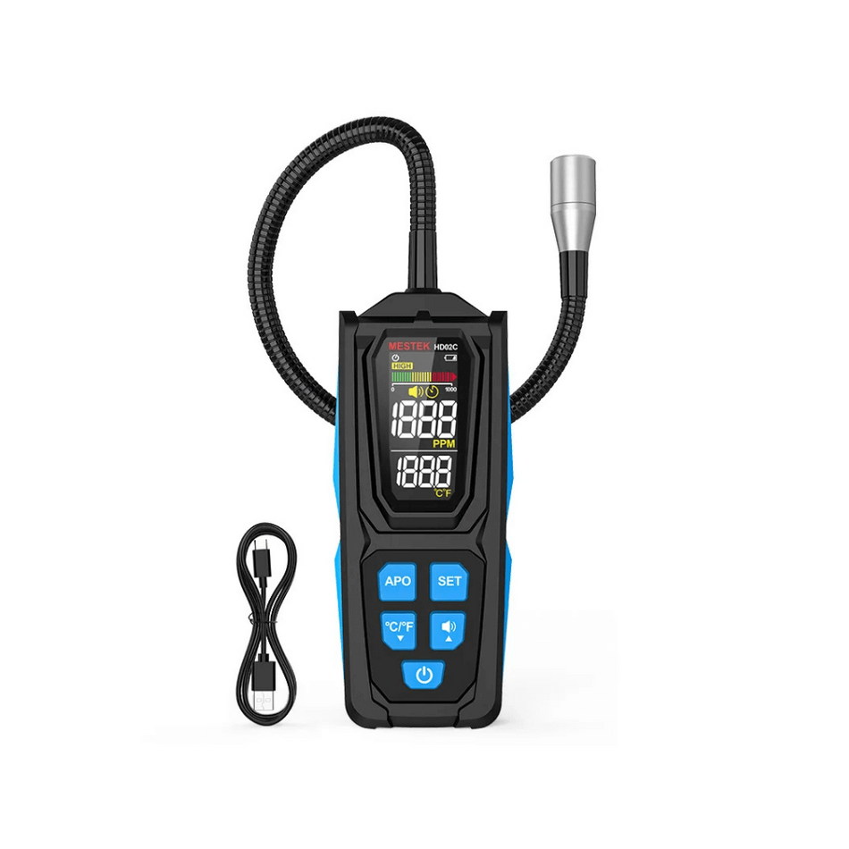 Detector digital pentru scurgeri freon, R22, R32, R134a, MESTEK HD02C