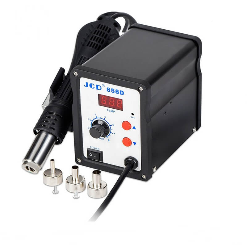 Statie de lipit cu aer cald JCD 858D, pana la 450°C