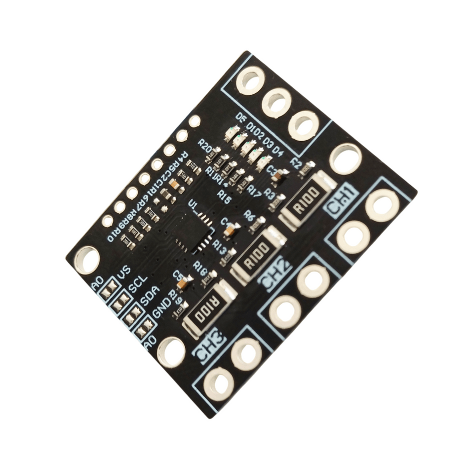 Senzor monitorizare tensiune si curent, 3CH, I2C, SMBUS, INA3221
