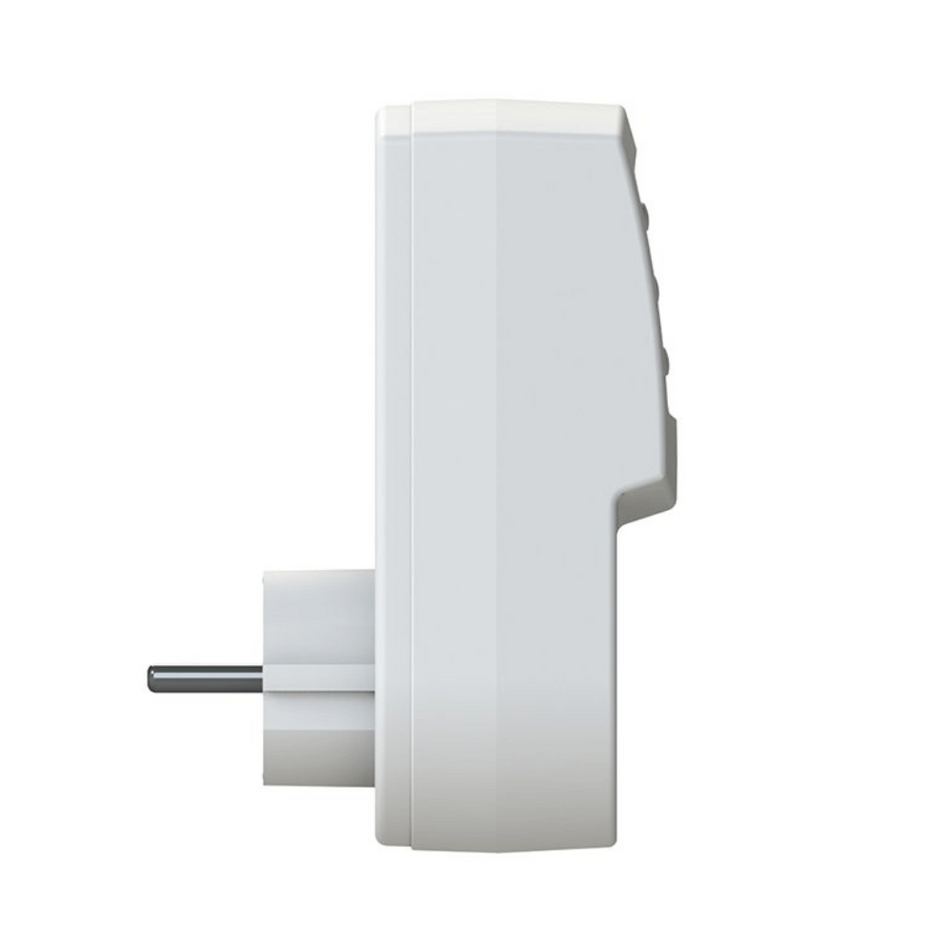 Releu de tensiune tip priza, cu protectie monofazata, 16A, 3000VA, ZUBR R116Y