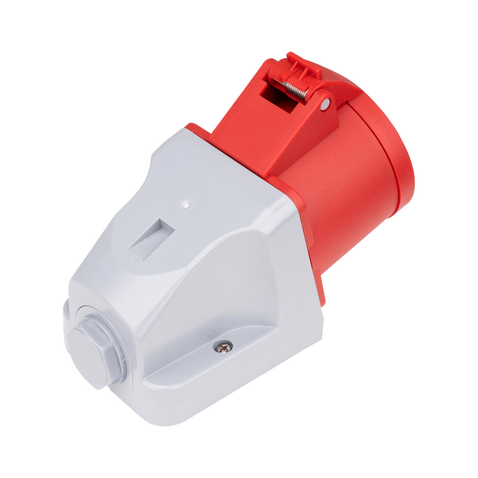 Priza industriala CEE fixa, 5 poli, 32A, 400V, IP44, SCHRACK YY764532