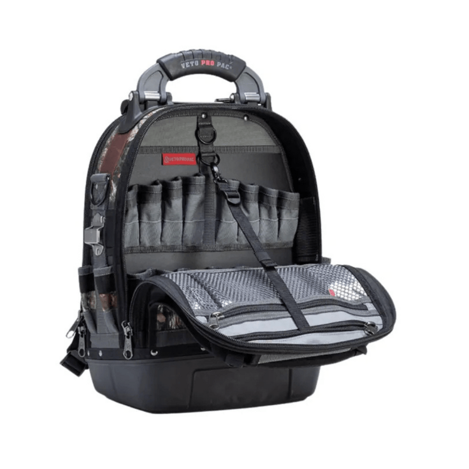 Rucsac pentru scule, 46 buzunare, Veto Pro Pac Tech Pac Camo DNA AX3552