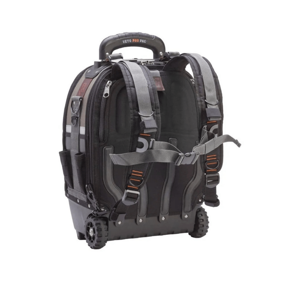 Troler pentru scule tip rucsac, 48 buzunare, Veto Pro Pac Tech Pac Wheeler AX3560