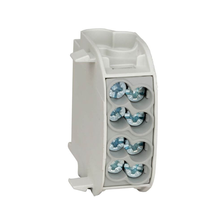 Clema de derivatie, Cu, 25mm², 1pol, gri, SCHRACK IK026110-X-4
